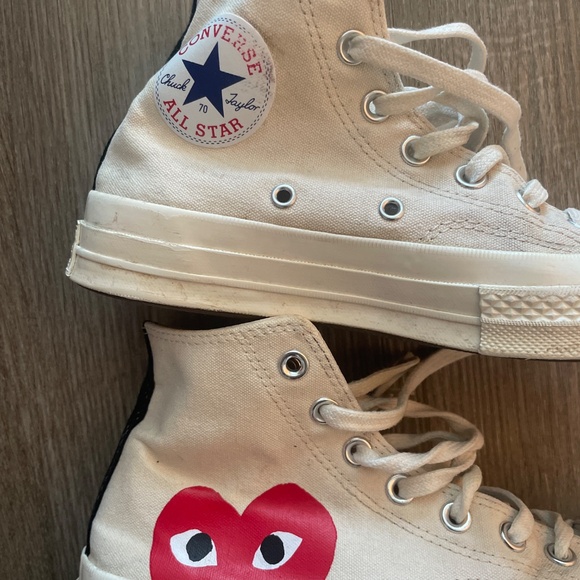 Comme des garçons converse size women’s 7 - Picture 3 of 5